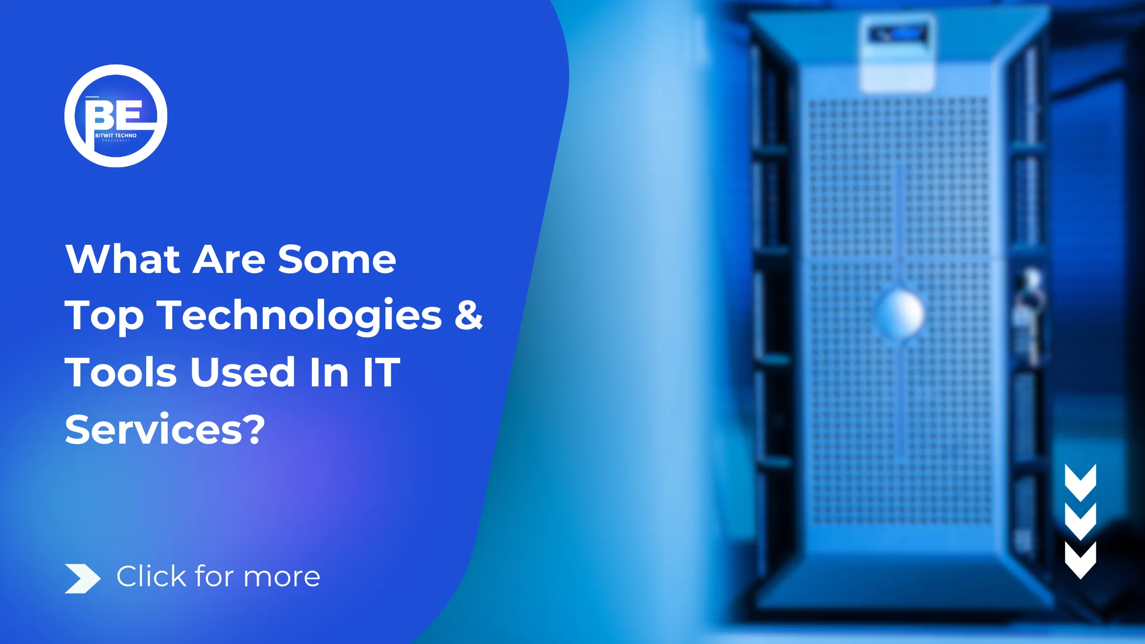 What Are Some Top Technologies & Tools Used In IT Services?