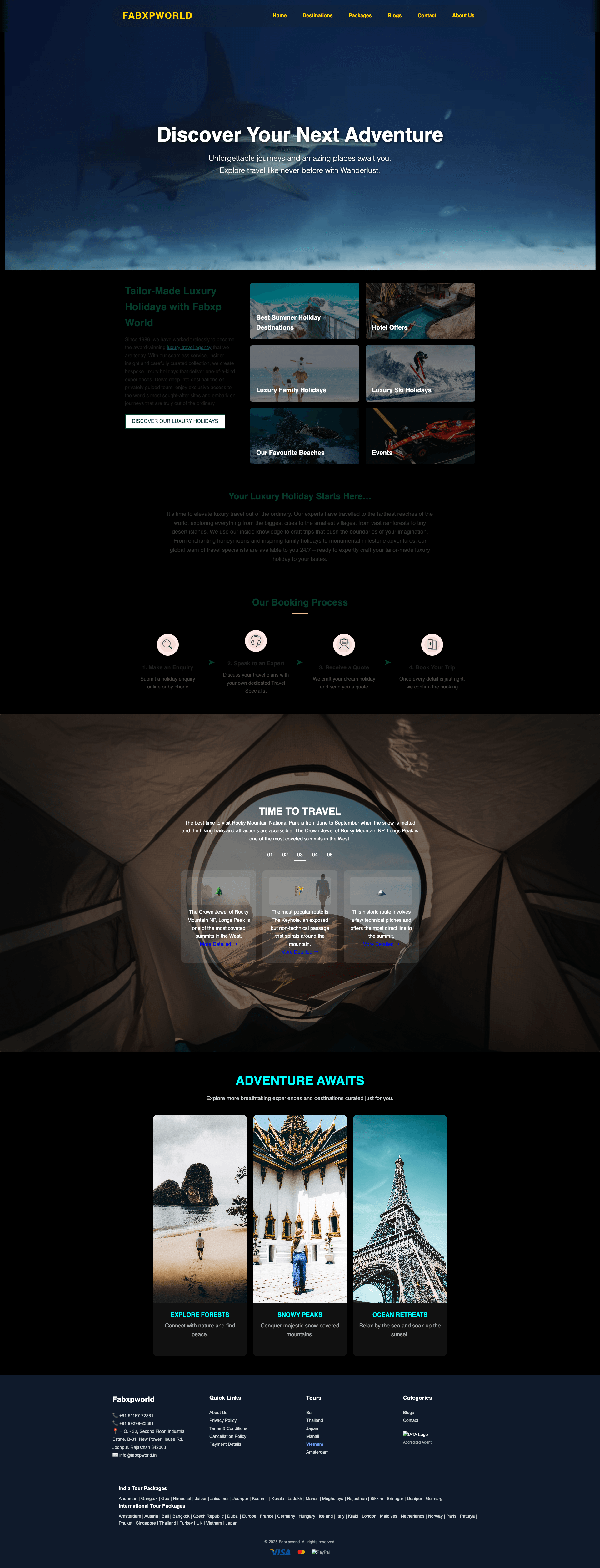 FabXpWorld - Luxury Travel & Bespoke Holiday Platform - Image 8